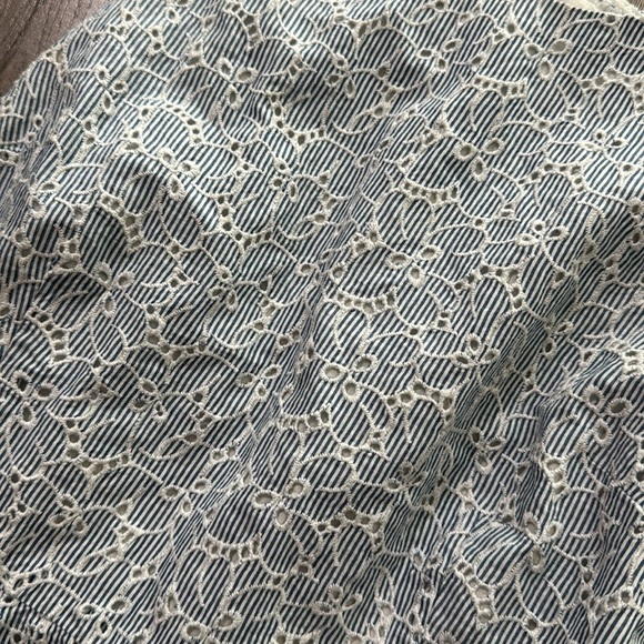 Anthropologie HD in Paris Pia Eyelet Tank 4 Top - Picture 3 of 5